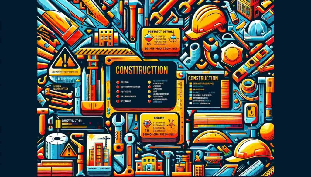 Construction Business Cards: Marketing Your Building Services