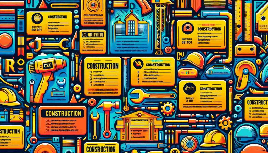 Construction Business Cards: Marketing Your Building Services